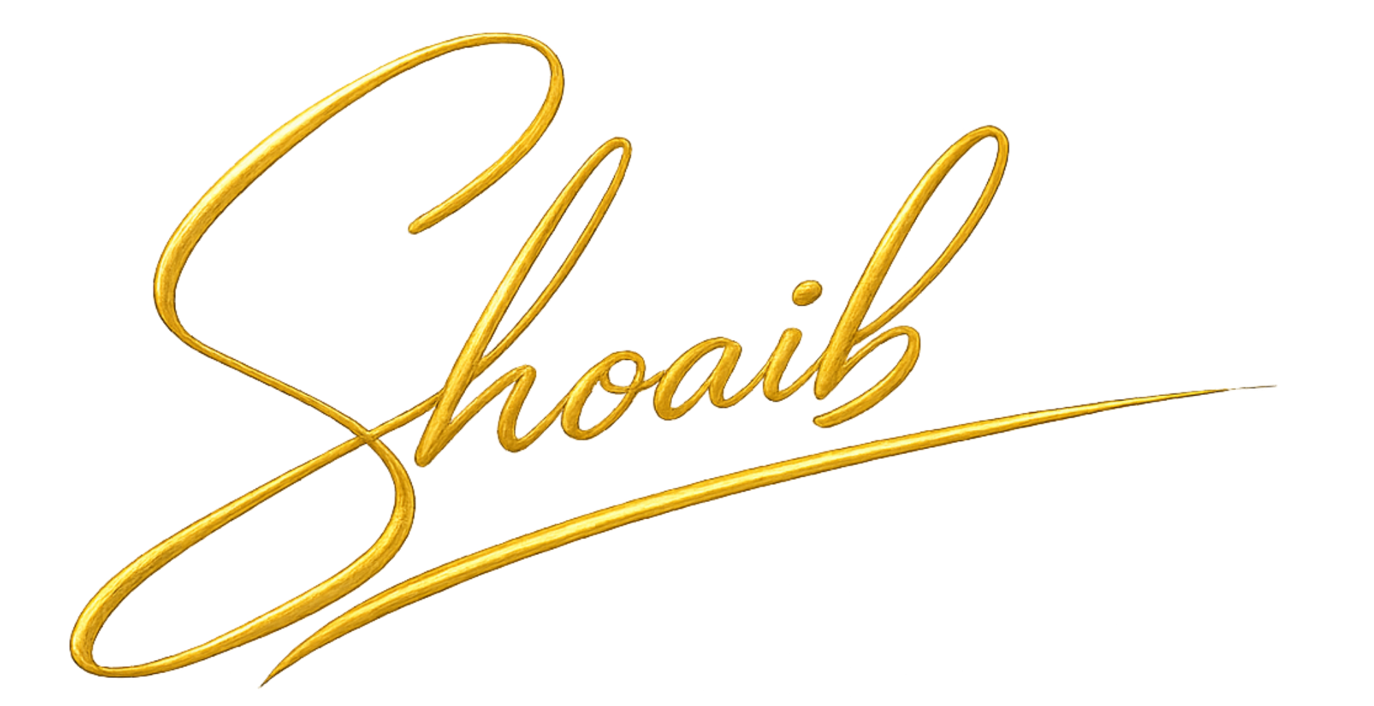 Shoaib signature