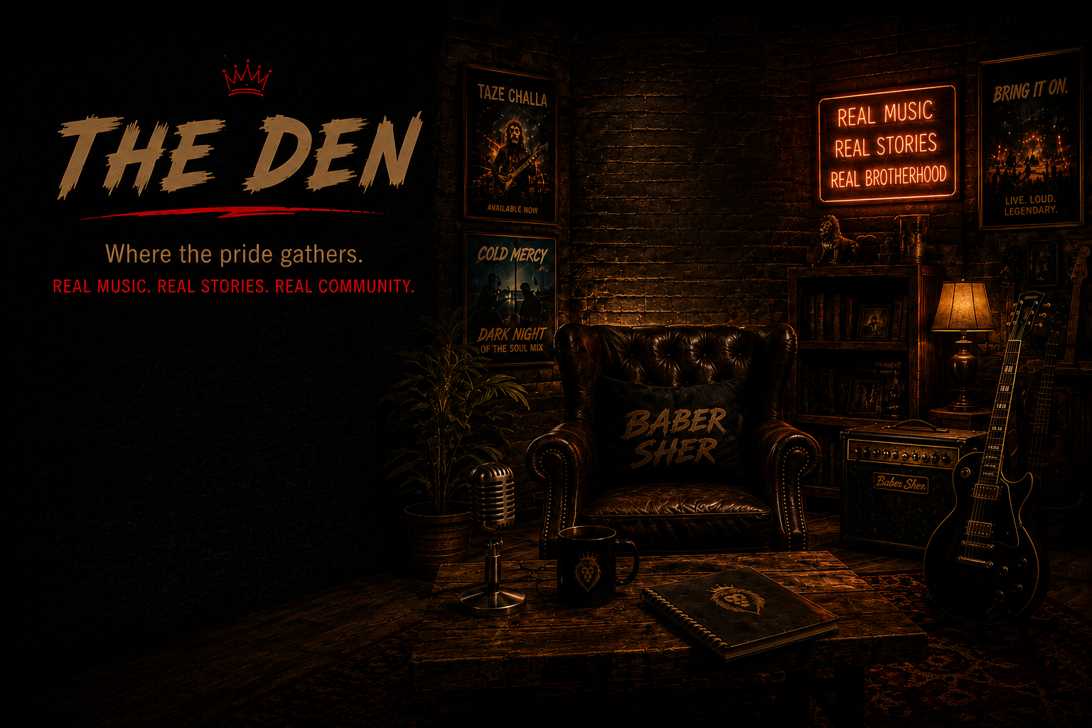Project Baber Sher - The Den